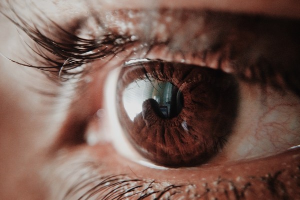 brown eye