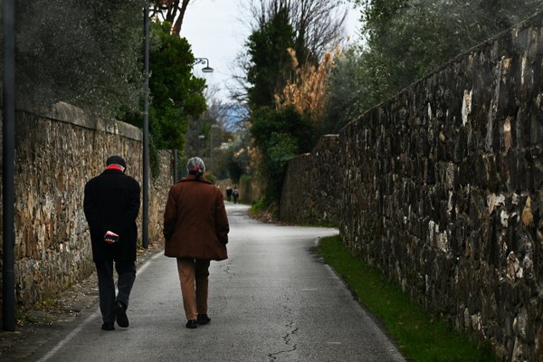 older people walking
